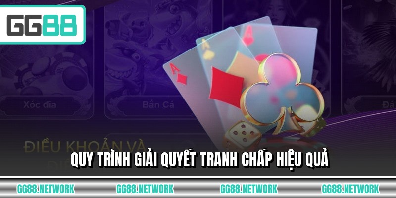 Quy trình giải quyết tranh chấp hiệu quả