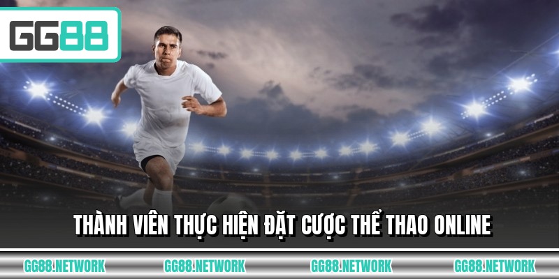 Thành viên thực hiện đặt cược thể thao online